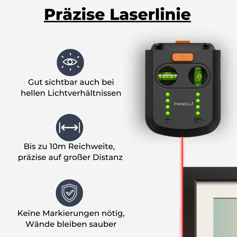 4in1 Laser Wasserwaage